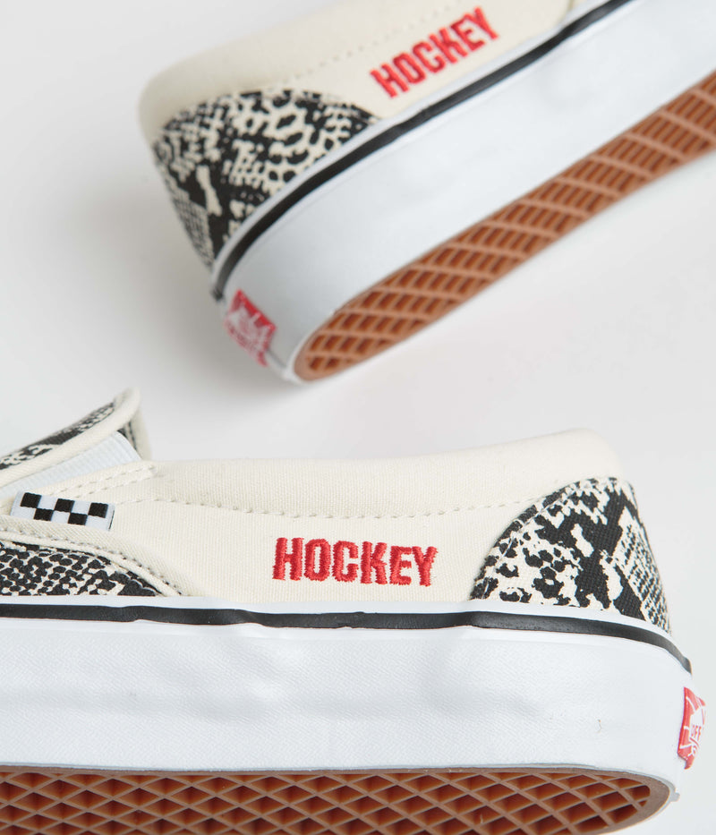 Vans Skate Slip-On Shoes in (Hockey Skateboards) Snake Skin