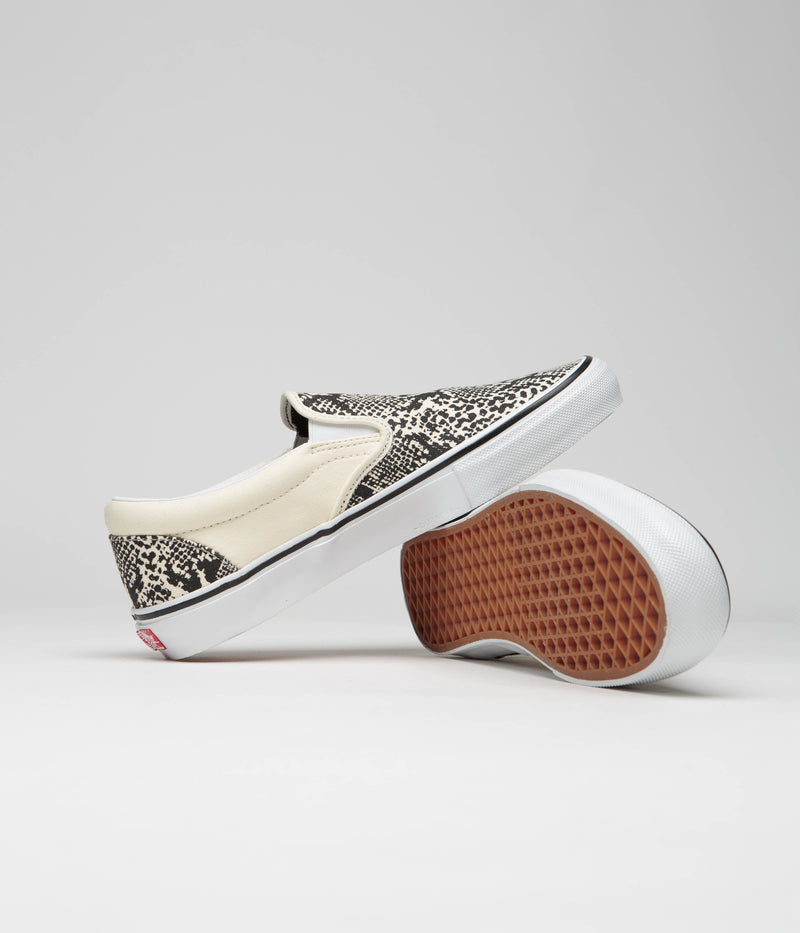 Vans Skate Slip-On Shoes in (Hockey Skateboards) Snake Skin