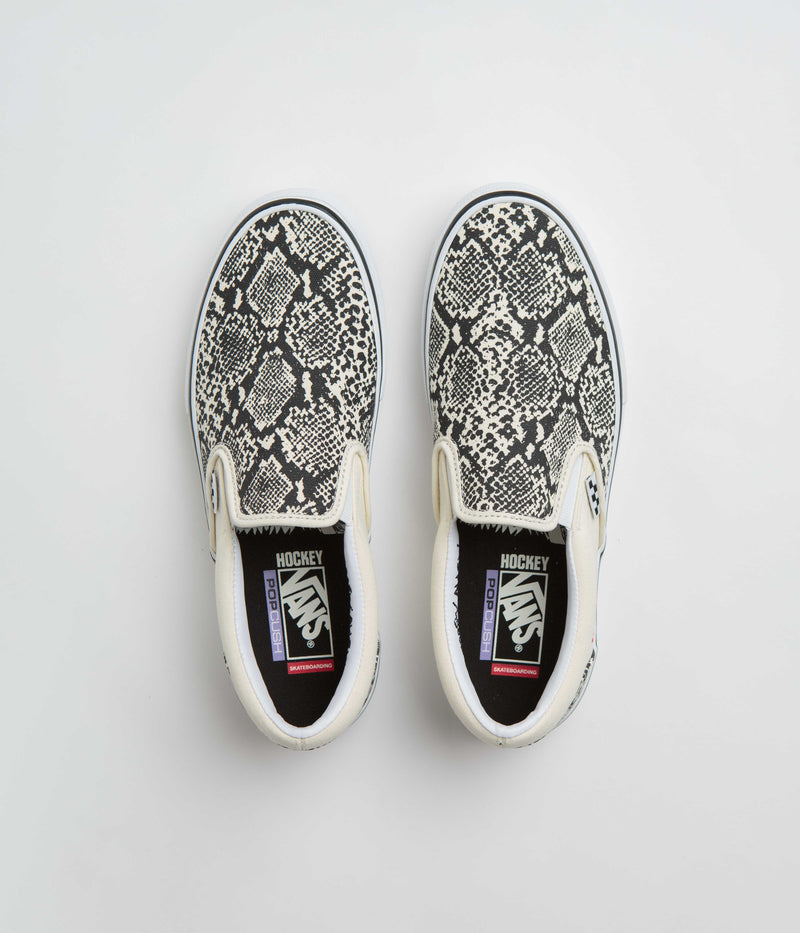 Vans Skate Slip-On Shoes in (Hockey Skateboards) Snake Skin