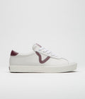 Vans Skate Sport Shoes in (Benny Urban) Marshmallow and Burgundy