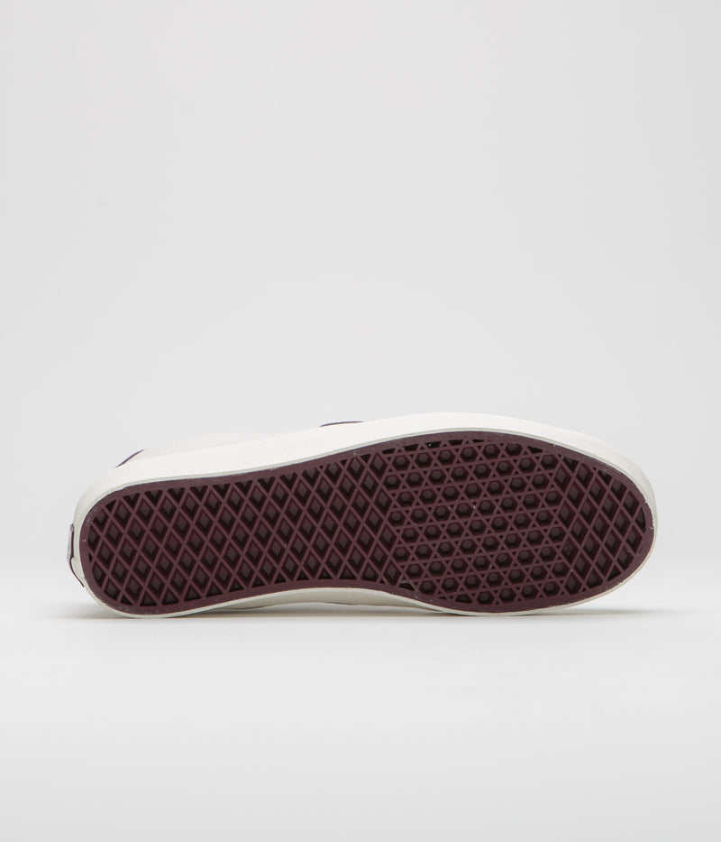 Vans Skate Sport Shoes in (Benny Urban) Marshmallow and Burgundy