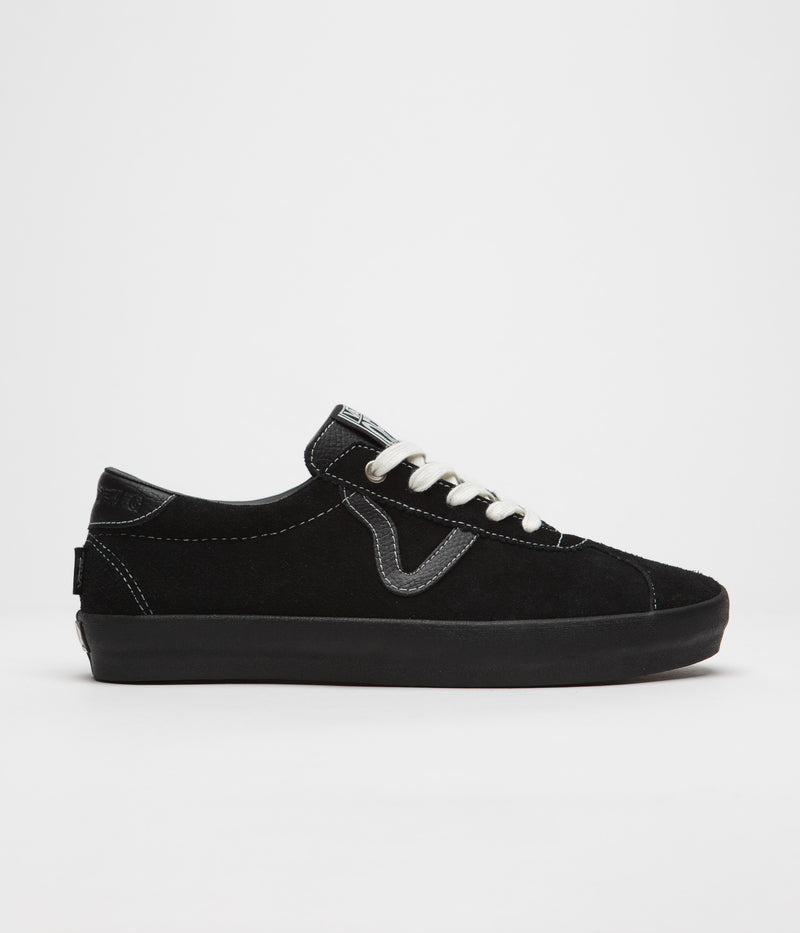 Vans Skate Sport Shoes in (Helena Long) Black and Marshmallow
