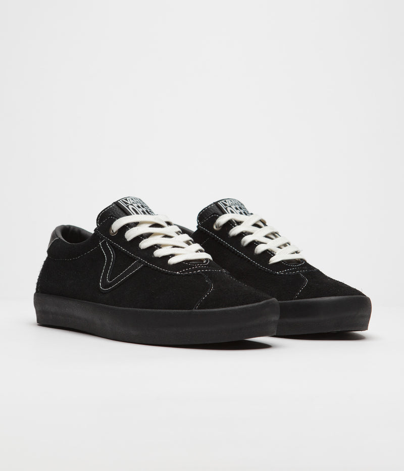 Vans Skate Sport Shoes in (Helena Long) Black and Marshmallow