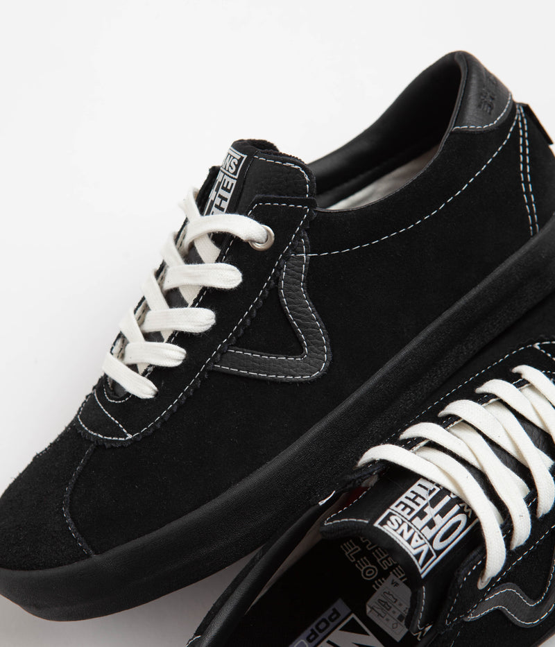 Vans Skate Sport Shoes in (Helena Long) Black and Marshmallow