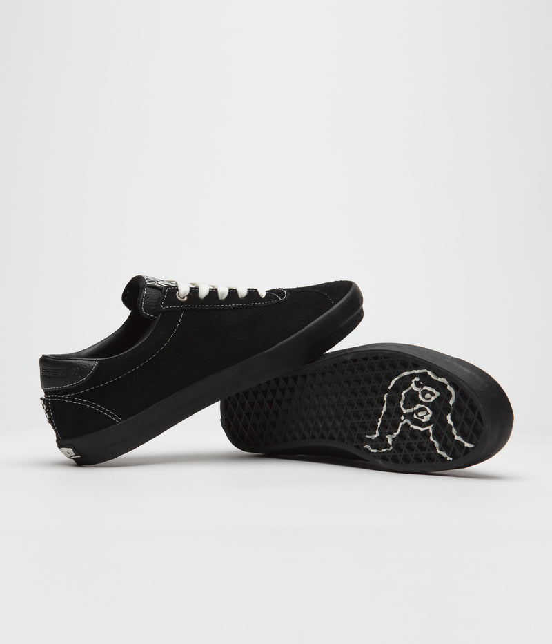 Vans Skate Sport Shoes in (Helena Long) Black and Marshmallow