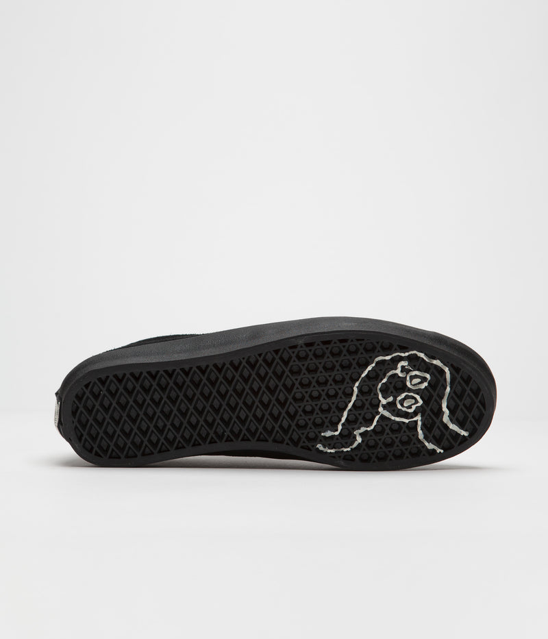Vans Skate Sport Shoes in (Helena Long) Black and Marshmallow