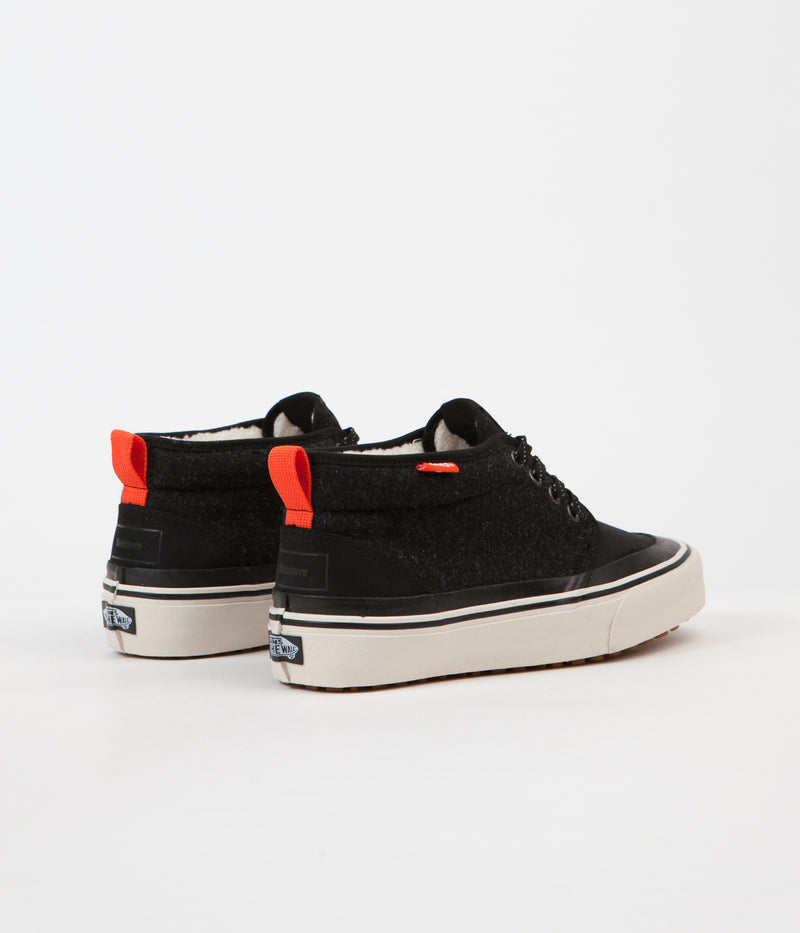 Vans X Finisterre Chukka HF Shoes in Black and Wool