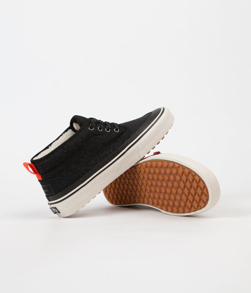 Vans X Finisterre Chukka HF Shoes in Black and Wool