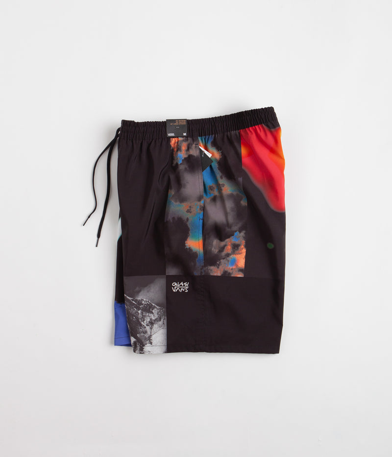 Vans x Quasi Window Elastic Waist Shorts in Black