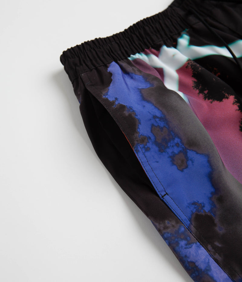 Vans x Quasi Window Elastic Waist Shorts in Black
