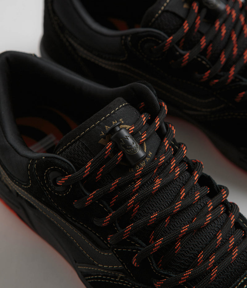 Vans x Spitfire Rowan 2 Shoes in Black and Flame