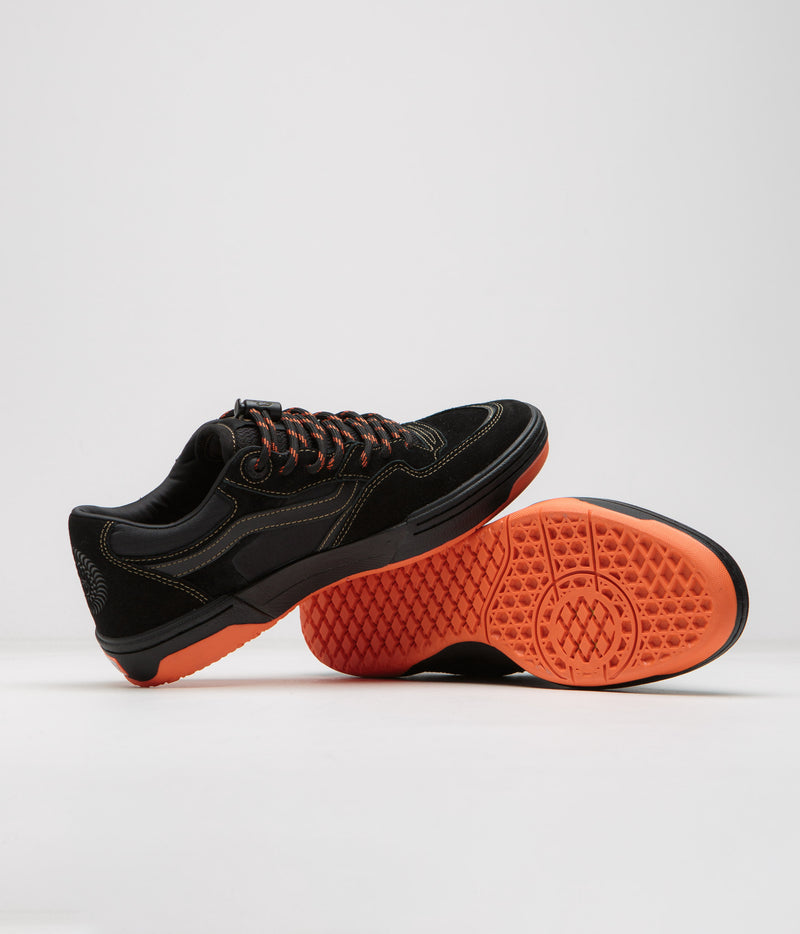 Vans x Spitfire Rowan 2 Shoes in Black and Flame