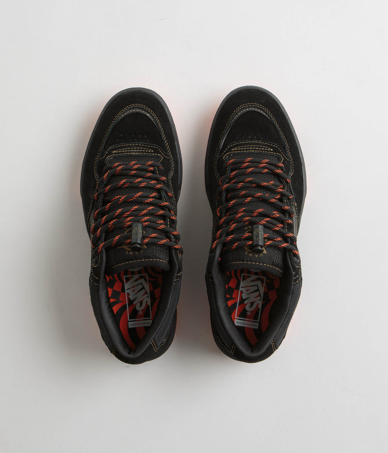 Vans x Spitfire Rowan 2 Shoes in Black and Flame