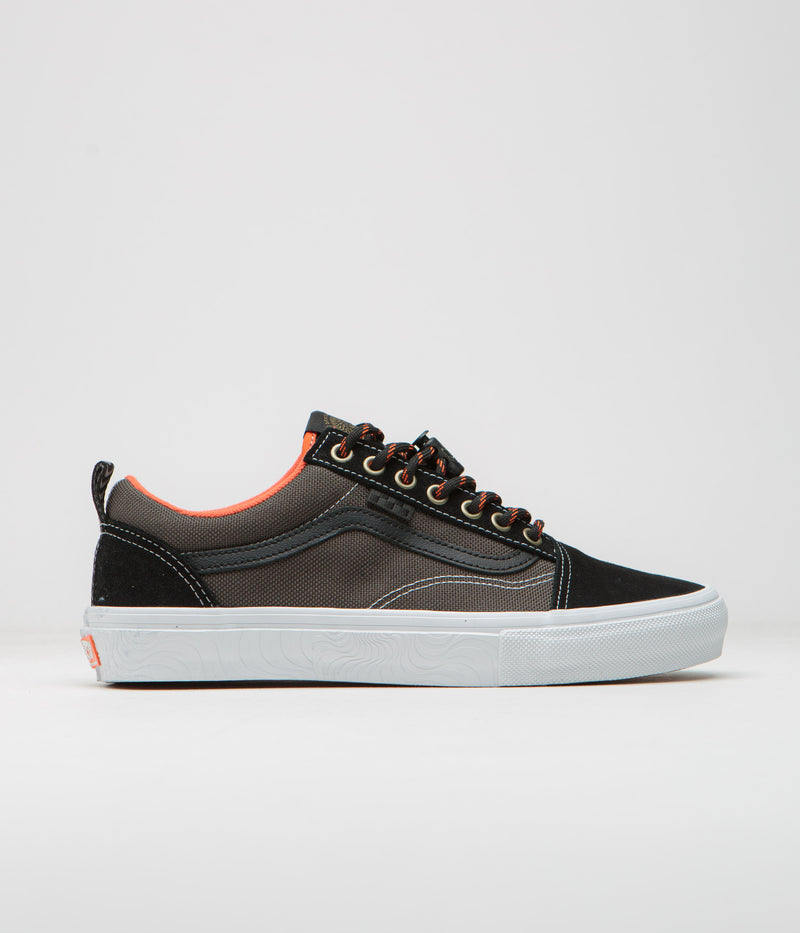 Vans x Spitfire Skate Old Skool Shoes in Black and Flame