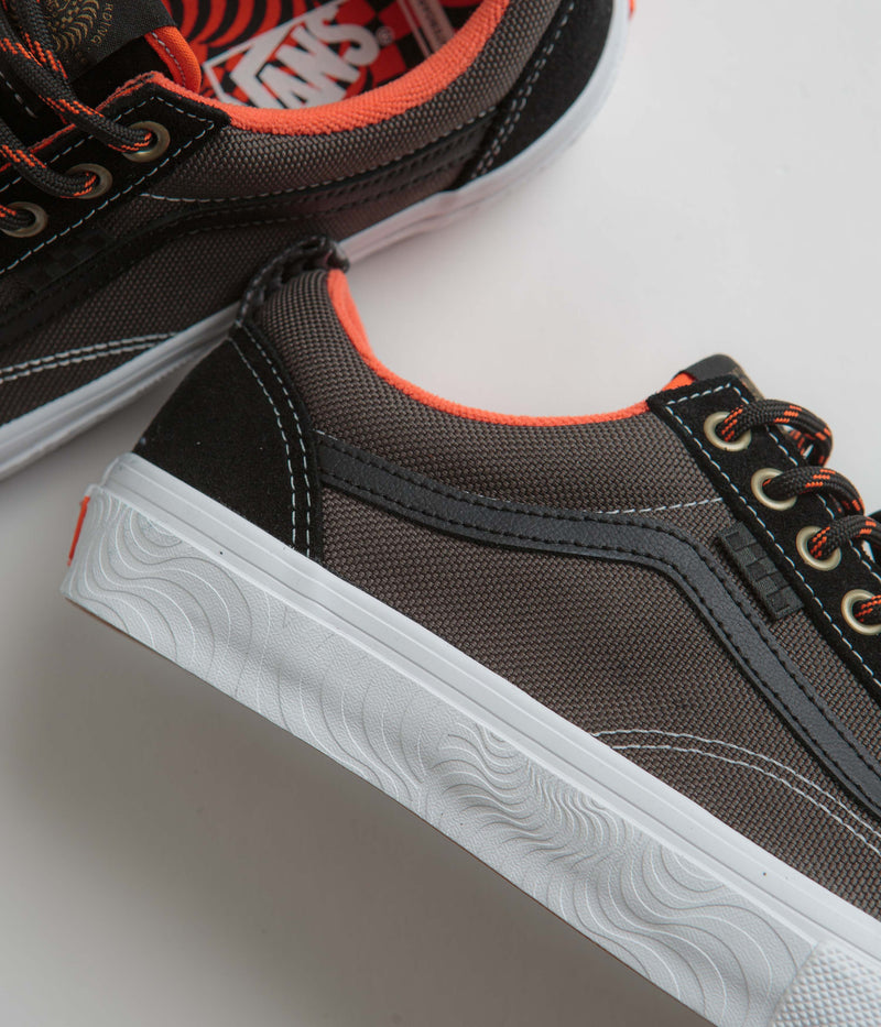 Vans x Spitfire Skate Old Skool Shoes in Black and Flame