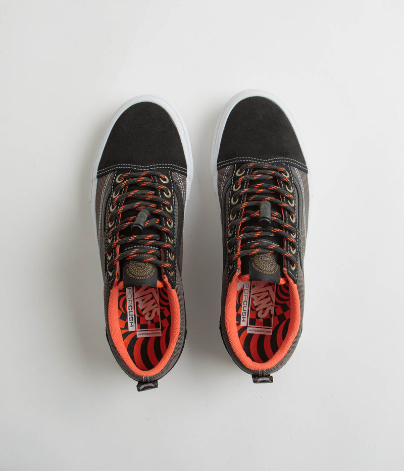Vans x Spitfire Skate Old Skool Shoes in Black and Flame