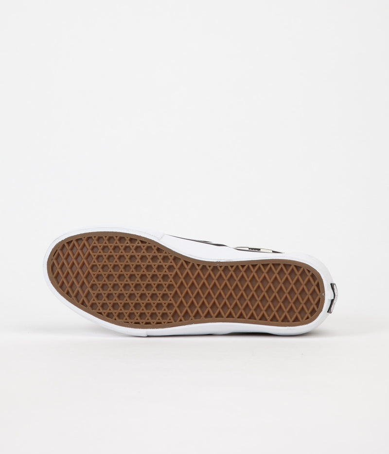 Vans x Thrasher Slip On Pro Shoes in Black and Checkerboard