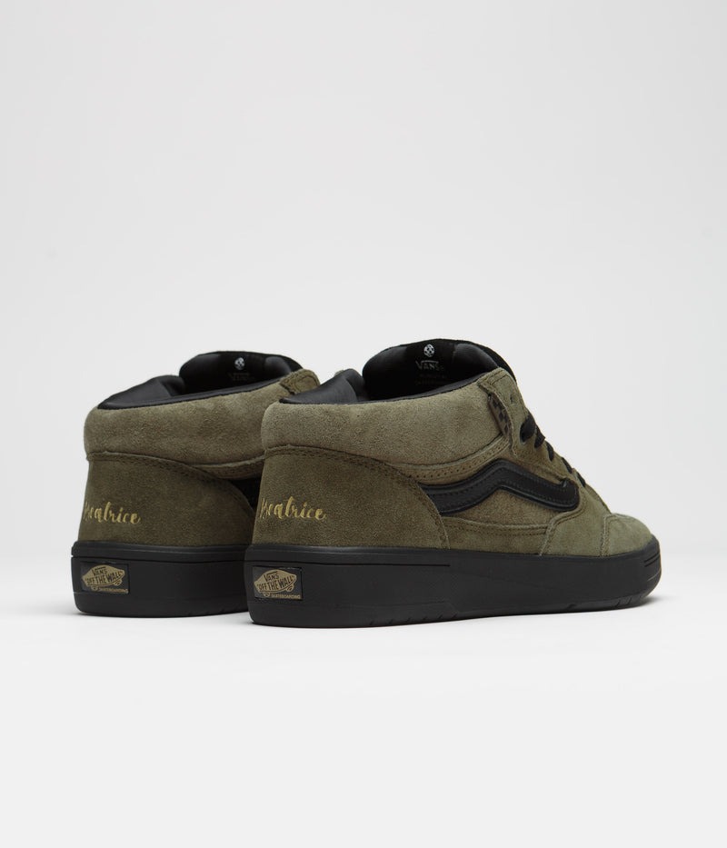 Vans Zahba Mid Shoes in (Beatrice Domond) Dark Olive