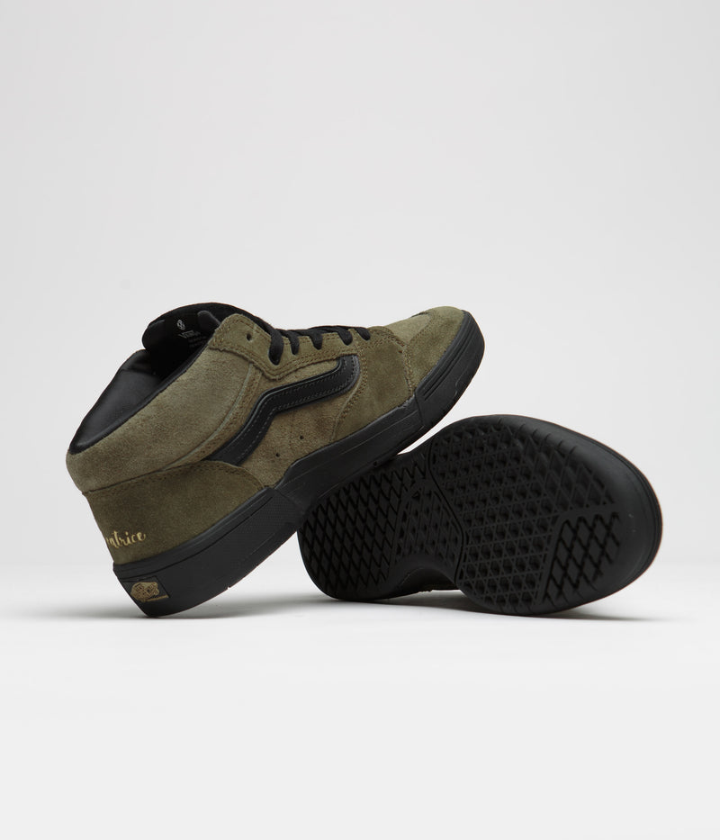 Vans Zahba Mid Shoes in (Beatrice Domond) Dark Olive