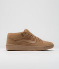 Vans Zahba Mid Shoes in Brown and Gum