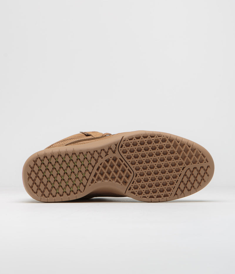 Vans Zahba Mid Shoes in Brown and Gum