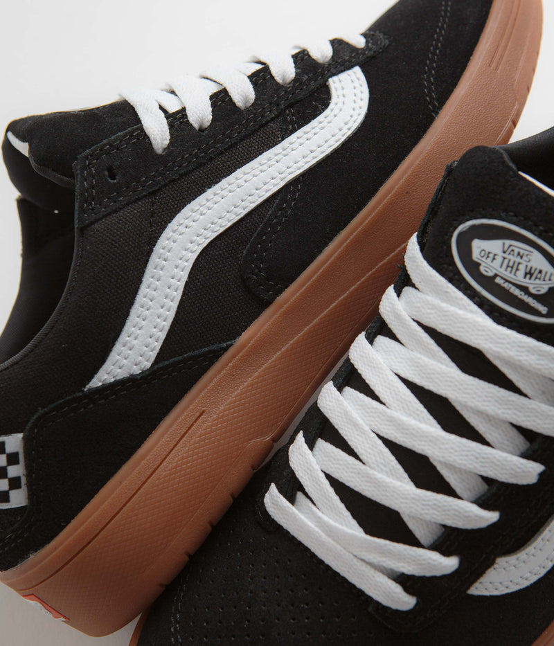Vans Zahba Shoes in Black and Gum