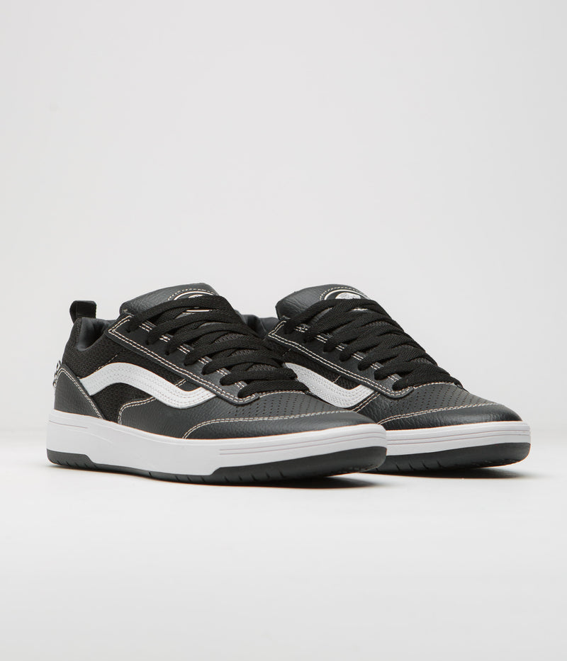 Vans Zahba Shoes in Black and White / White