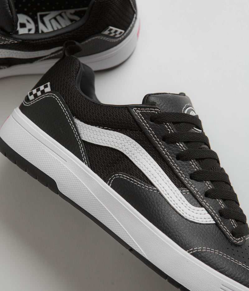 Vans Zahba Shoes in Black and White / White