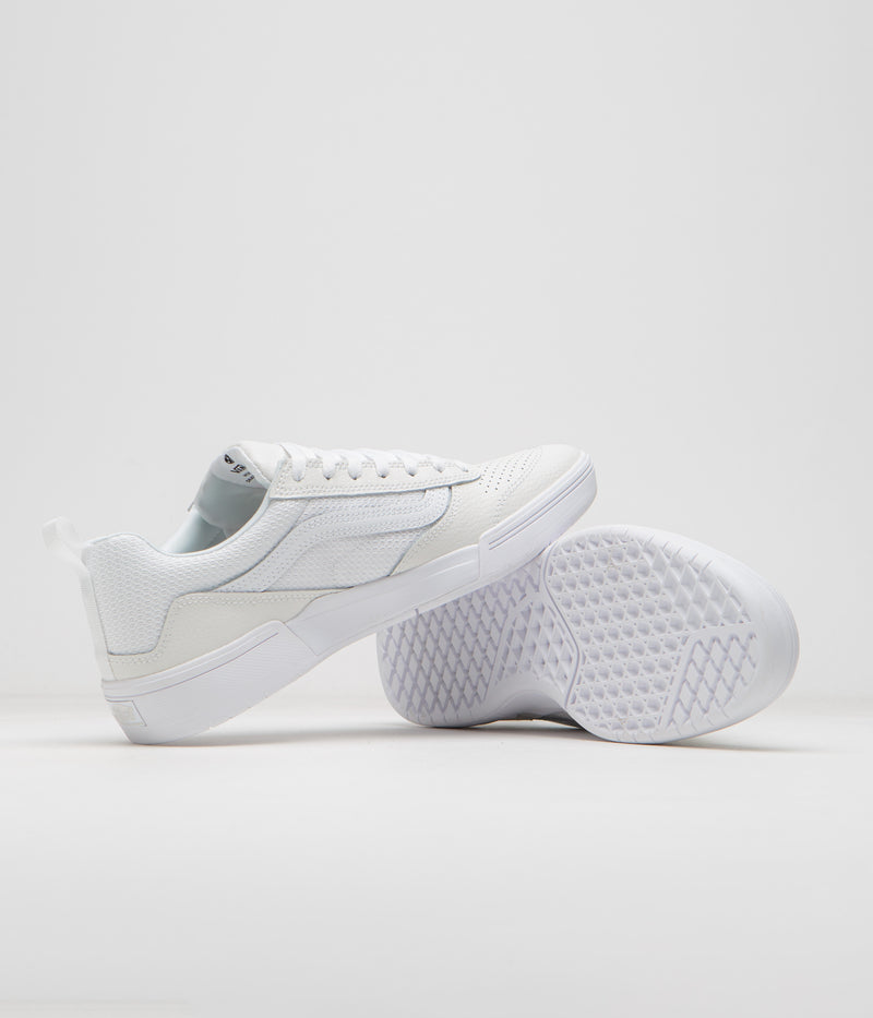 Vans Zahba Shoes in White and White