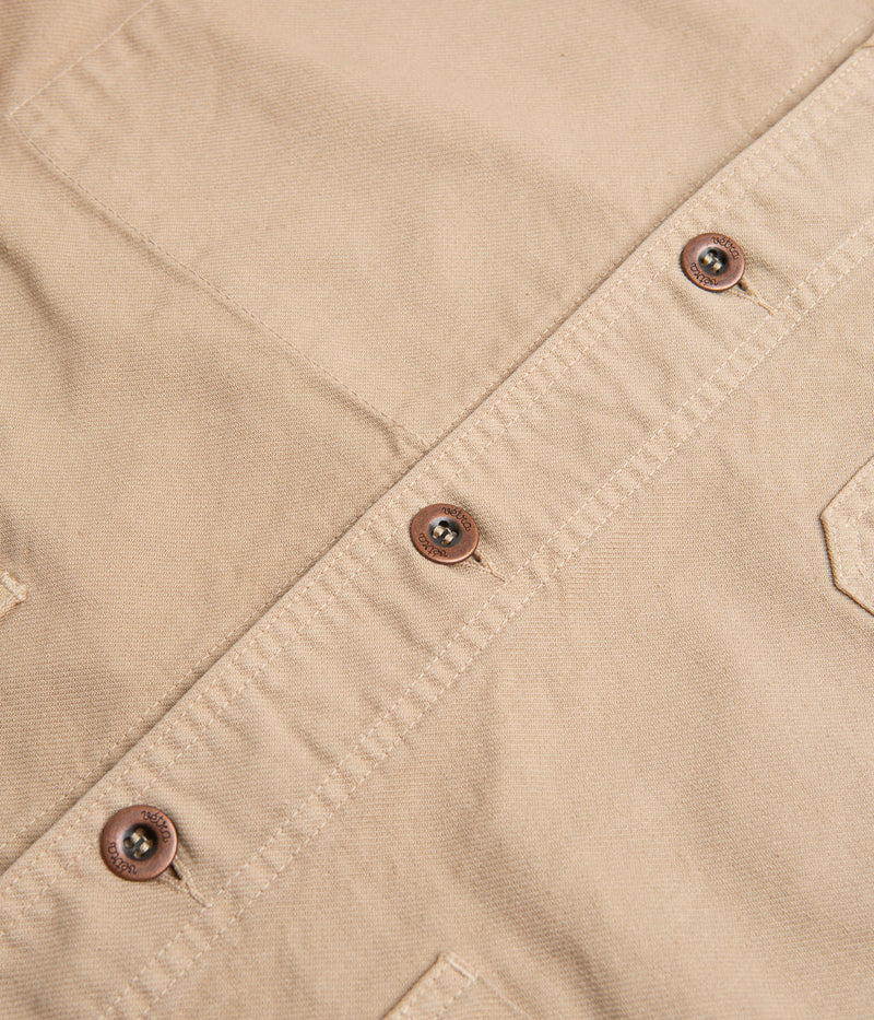 Vetra 5C Organic Workwear Jacket in Chalk