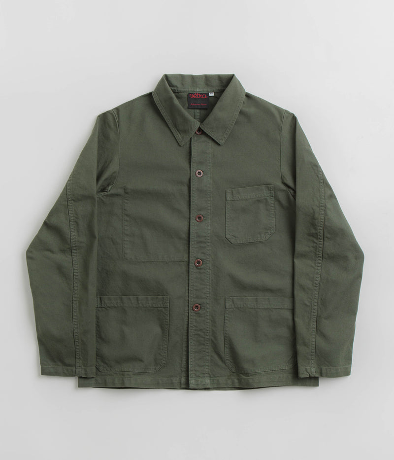 Vetra 5C Organic Workwear Jacket in Overdyed Jade