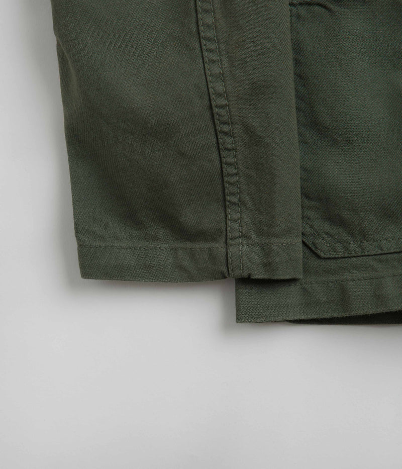 Vetra 5C Organic Workwear Jacket in Overdyed Jade