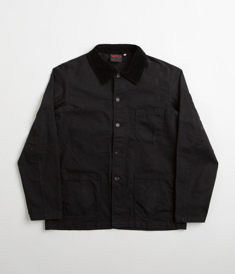 Vetra 5V Double Fabric Workwear Jacket in Black