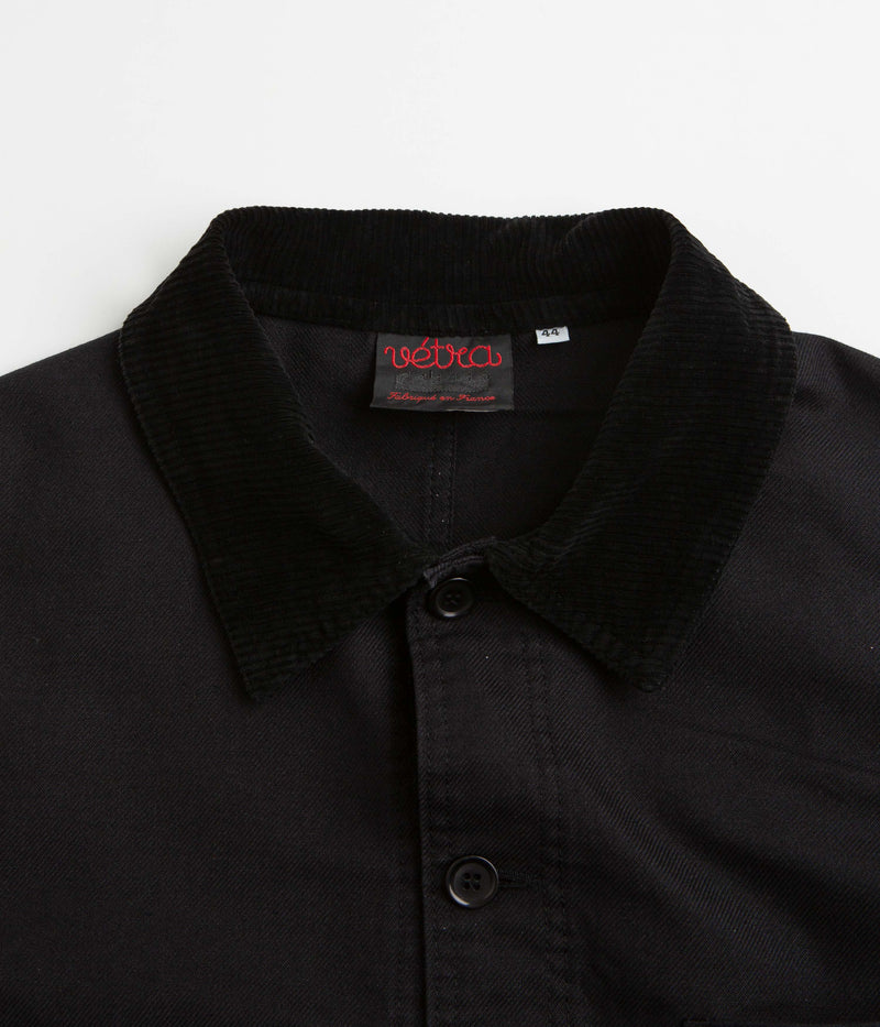 Vetra 5V Double Fabric Workwear Jacket in Black