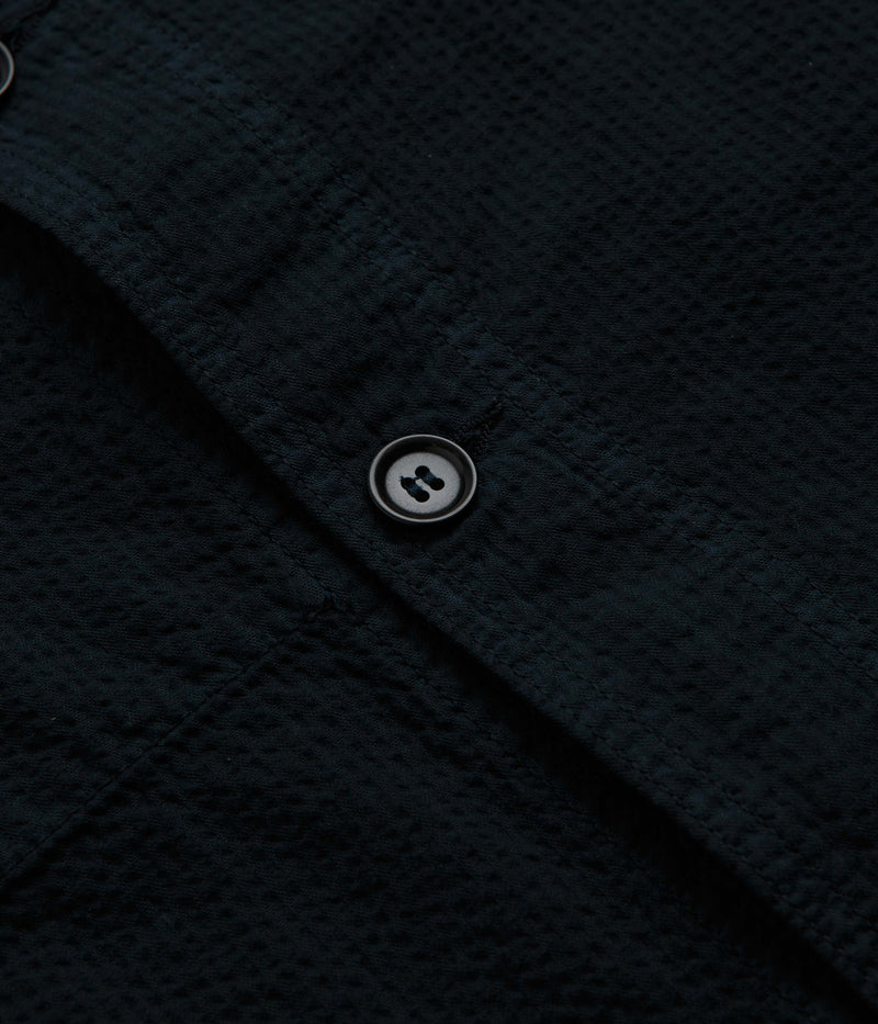 Vetra No.5 Seersucker Workwear Jacket in Navy