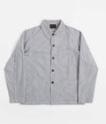 Vetra No.5 Workwear Jacket in White and Black