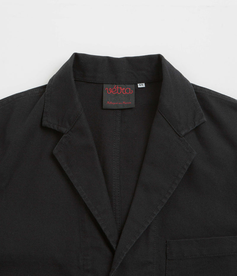 Vetra Organic Workwear Blazer in Black