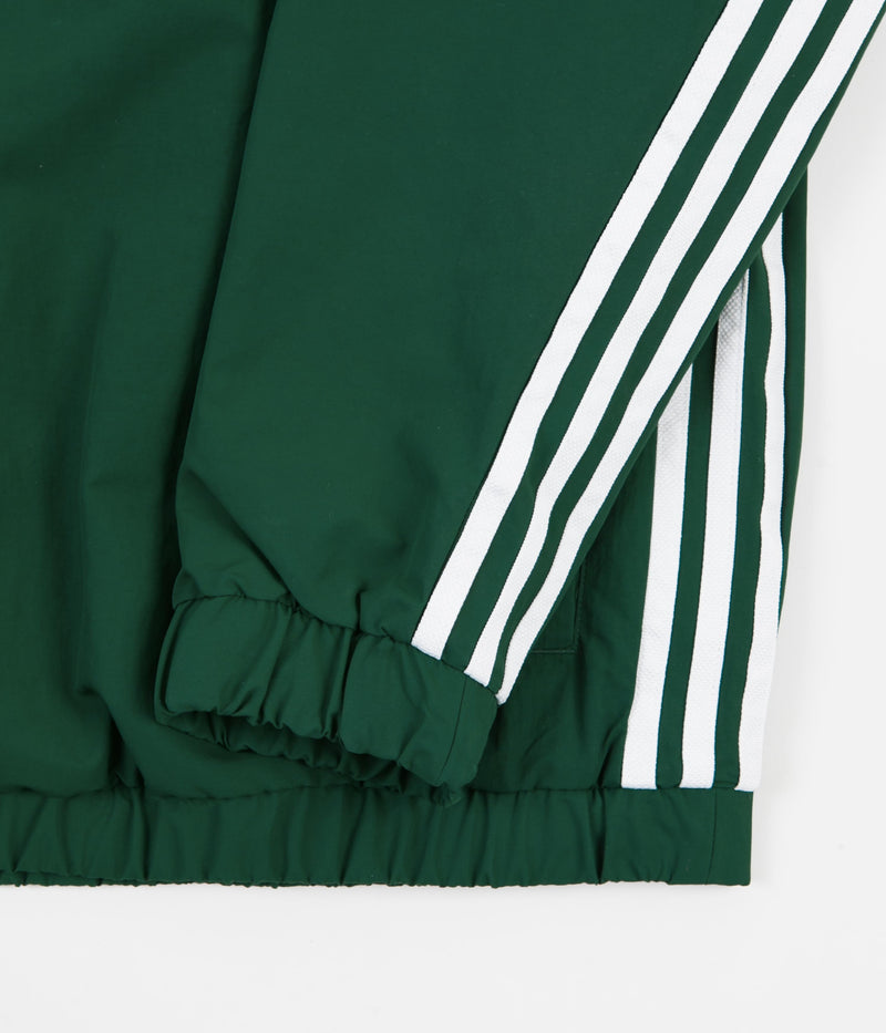 Adidas Windbreaker Sweatshirt in Collegiate Green and White