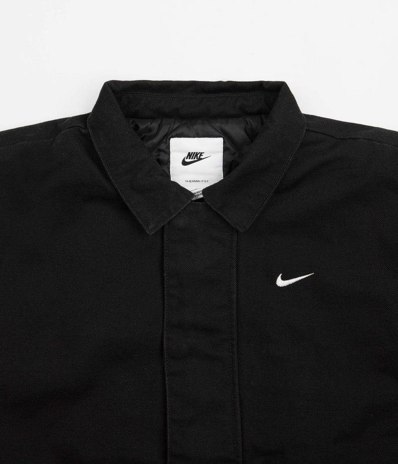 Nike Winter Chore Coat in Black and White