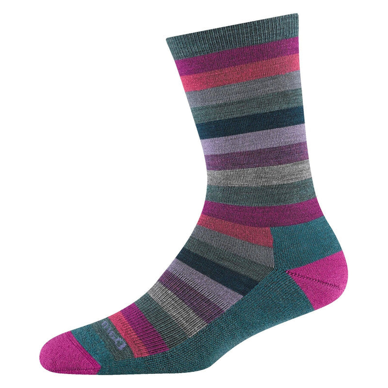 Women's Mystic Stripe Crew Lightweight Lifestyle Sock
