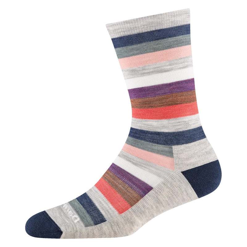 Women's Mystic Stripe Crew Lightweight Lifestyle Sock