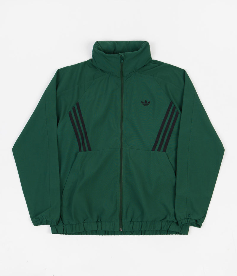 Adidas Workshop Windbreaker Jacket in Collegiate Green and Black