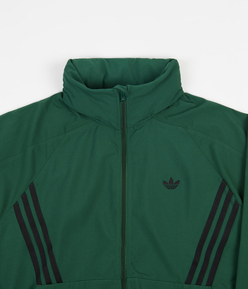 Adidas Workshop Windbreaker Jacket in Collegiate Green and Black