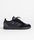 Adidas x Mike Arnold Handball Top Shoes in Core Black and Shadow Navy / Pulse Yellow