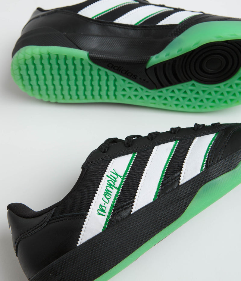 Adidas x No Comply x Austin FC Copa Premiere Shoes in Core Black and FTWR White / Real Green