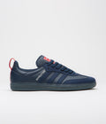 Adidas x Orchard x New England Revolution Samba ADV Shoes in Night Indigo and Night Indigo / Silver Metallic