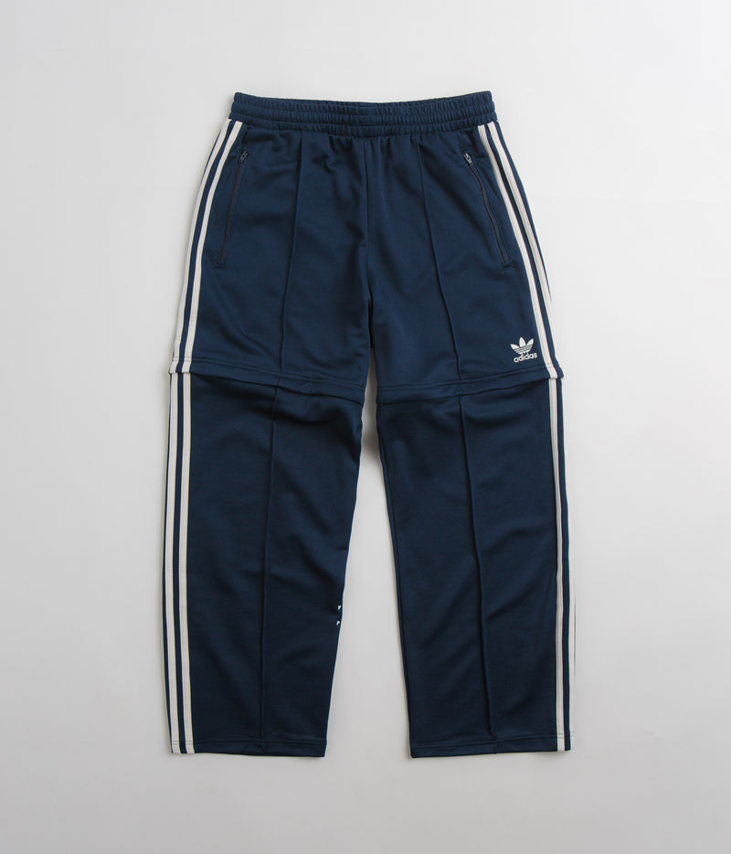 Adidas x Pop Trading Company Beckenbauer Track Pants in Collegiate Navy and Chalk White