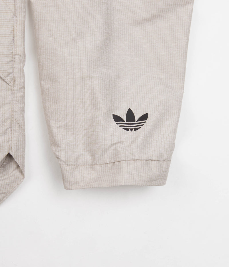 Adidas x Pop Trading Company Tech Jacket in Clay Brown and Black