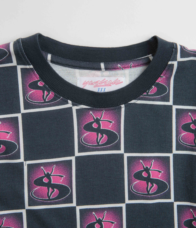 Yardsale Bellagio Pique T-Shirt in Black