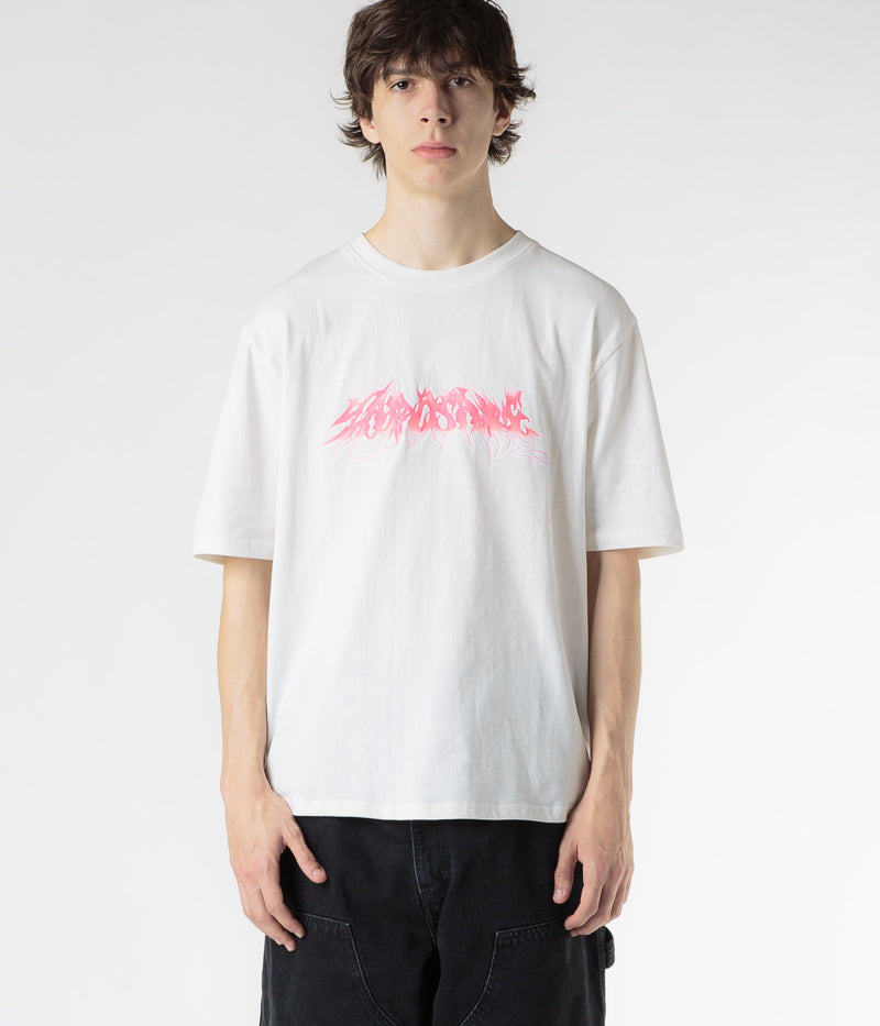 Yardsale Blade T-Shirt in White and Multi